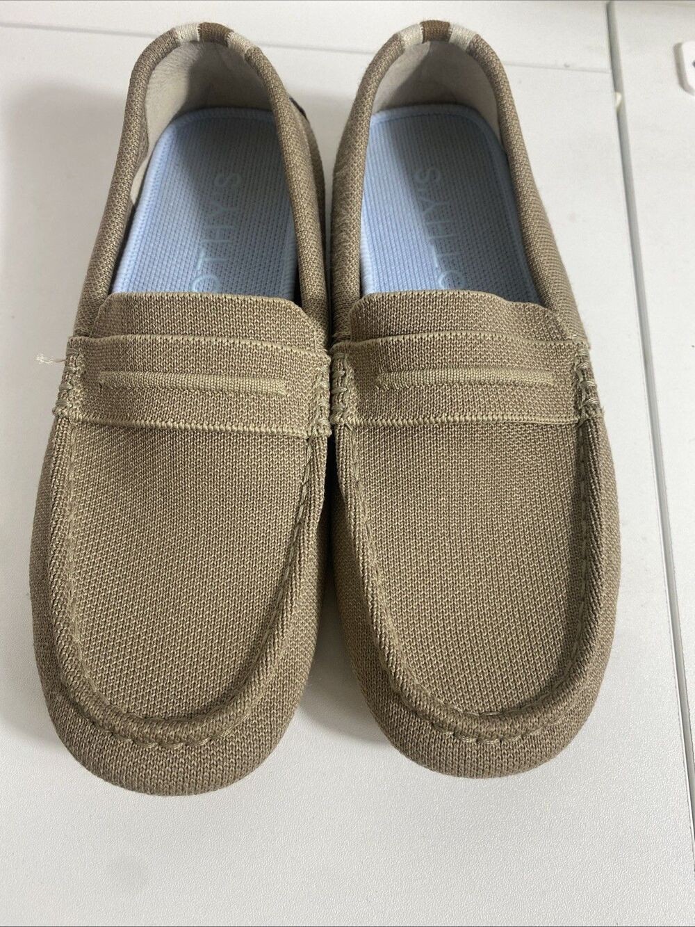 Rothy's The Driver Loafers Latte Women's Size 7.5 Washable Flats